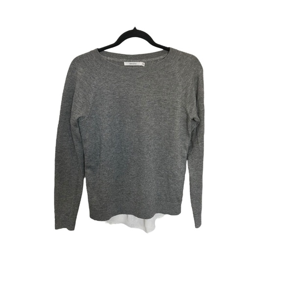 Bailey 44 Women’s Seberg Layered Zip Back Sweater in Grey Size XS - Picture 4 of 8